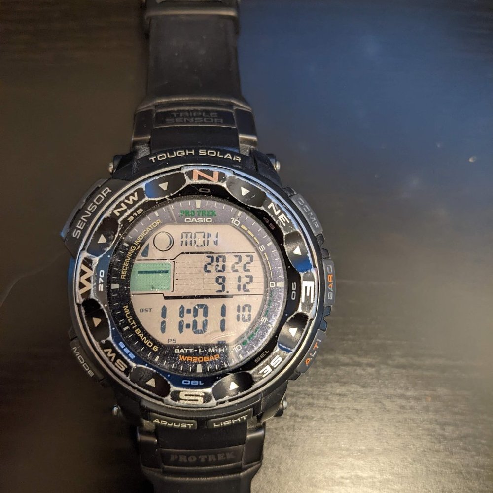 Casio Pro Trek PRW-2500 Tough Solar watch